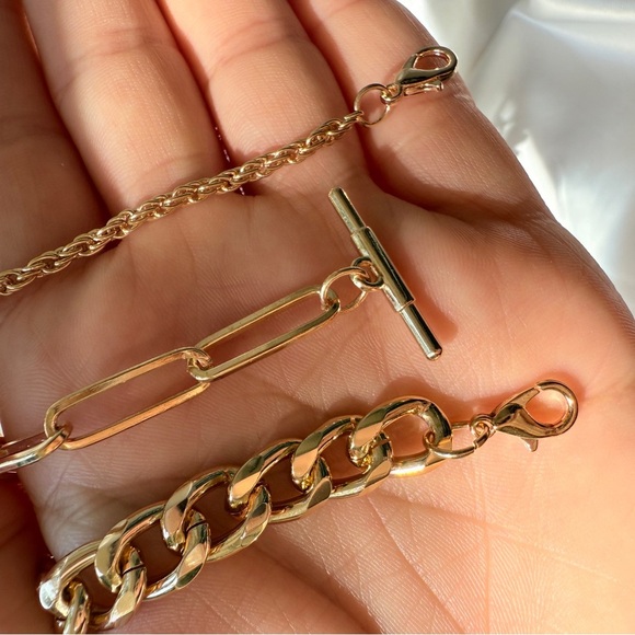 3x Zara set gold color Galaxy stunning adjustable - Picture 4 of 9